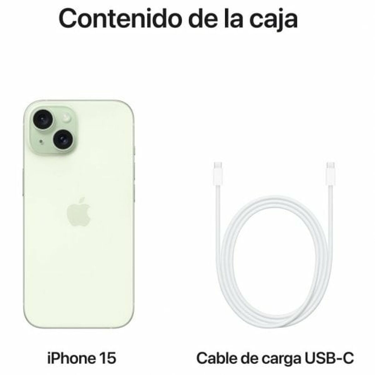 Smartphone Apple iPhone 15 6,1" 128 GB Green-1