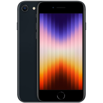 Telefon mobil Apple iPhone SE 3, 128GB, 5G, Midnight