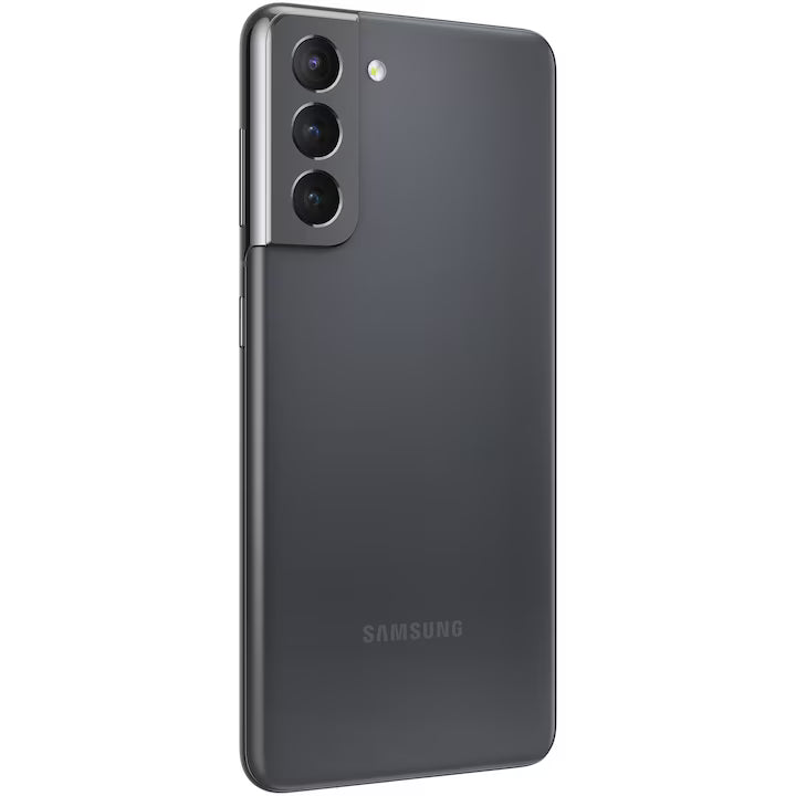 Telefon mobil Samsung Galaxy S21, Dual SIM, 128GB, 8GB RAM, 5G, Phantom Grey