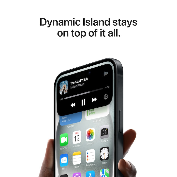 Telefon mobil Apple iPhone 15, 256GB, 5G, Black