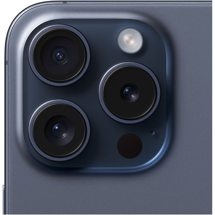 Telefon mobil Apple iPhone 15 Pro Max, 256GB, 5G, Blue Titanium