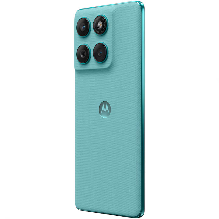 Telefon mobil Motorola Edge 60 Fusion, Dual SIM, 12GB RAM, 256GB, 5G, Pantone Amazonite