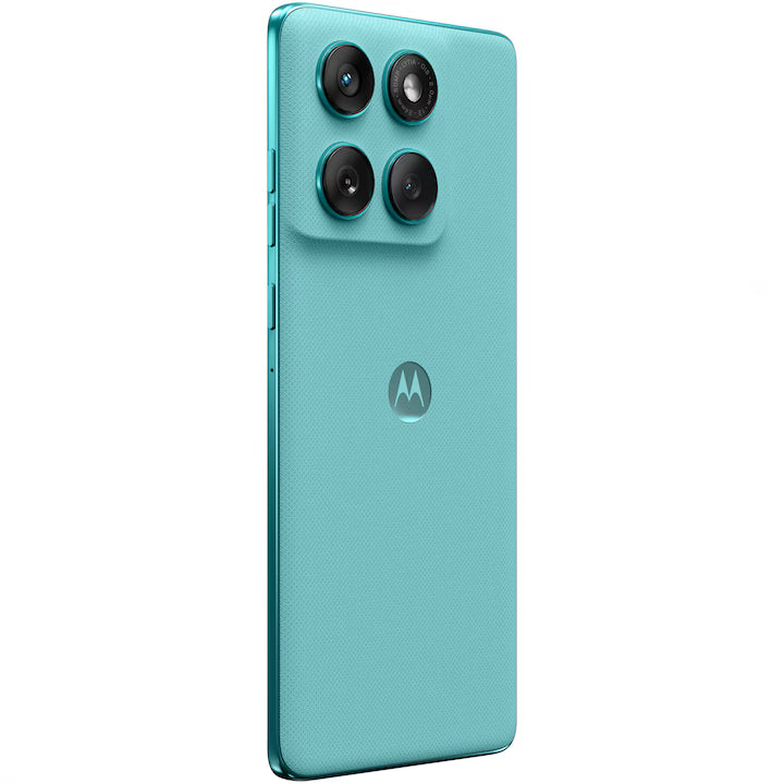 Telefon mobil Motorola Edge 60 Fusion, Dual SIM, 12GB RAM, 256GB, 5G, Pantone Amazonite