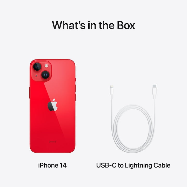 Telefon mobil Apple iPhone 14, 256GB, 5G, RED