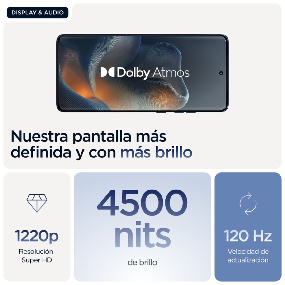 Smartphone Motorola XT2505-1 6,67" Octa Core 12 GB RAM 512 GB Blue-3