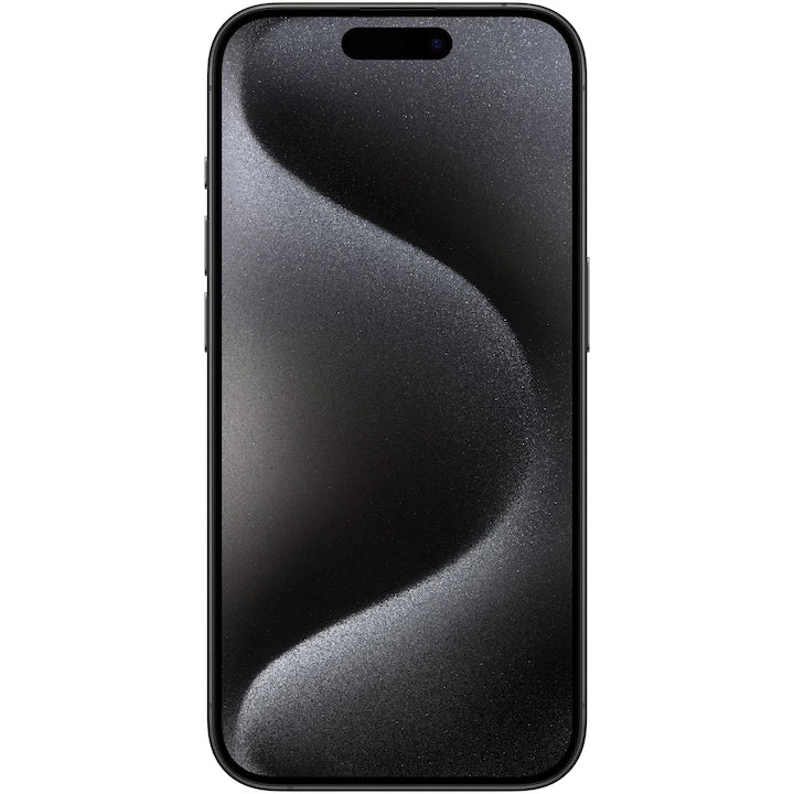 Telefon mobil Apple iPhone 15 Pro, 128GB, 5G, Black Titanium