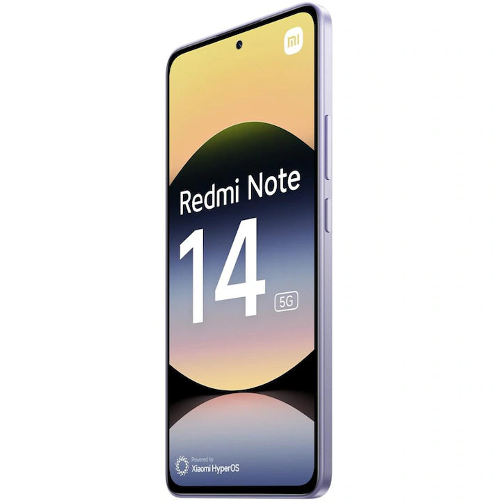 Telefon mobil Xiaomi Redmi Note 14, 8GB RAM, 256GB, 5G, Lavender Purple