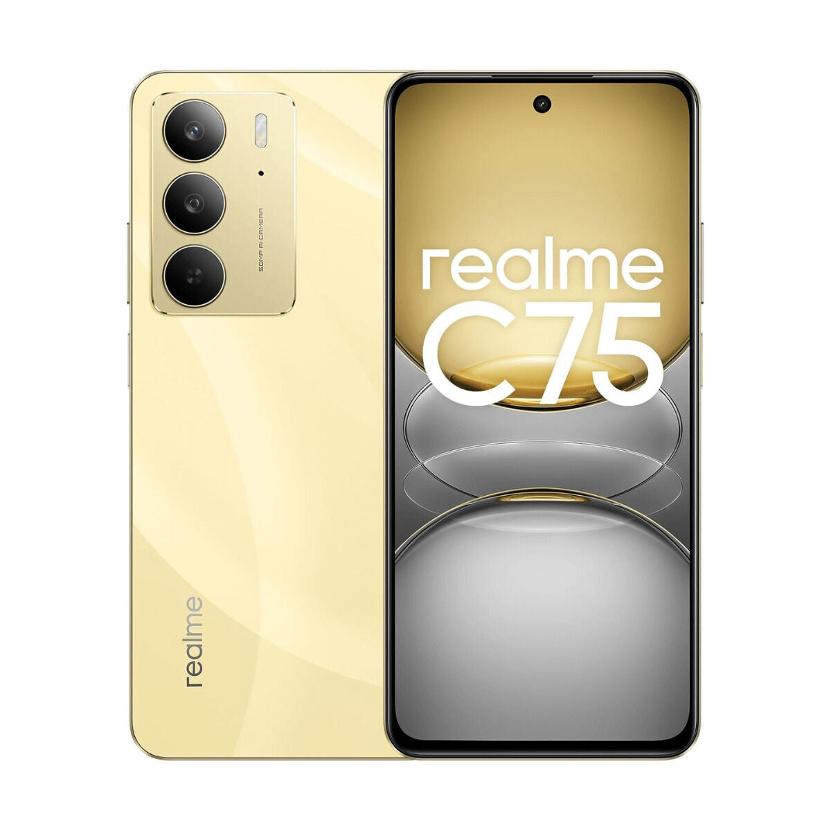 Smartphone Realme C75 6,72" Octa Core 8 GB RAM 256 GB Gold-0