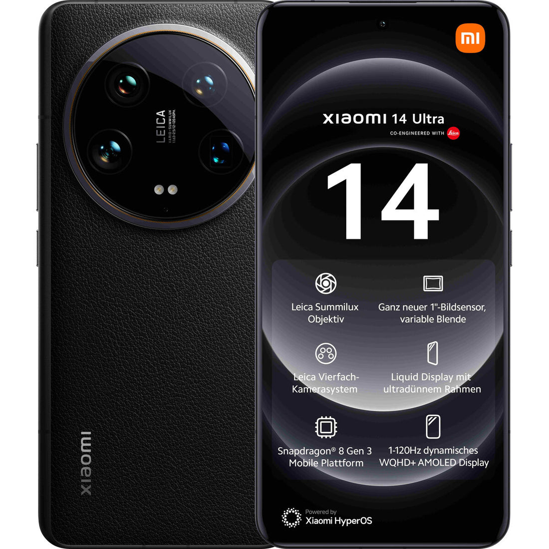 Smartphone Xiaomi 14 Ultra 6,73" 16 GB 512 GB Black-0